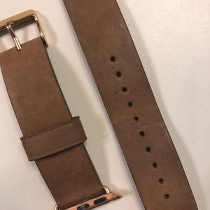 38mm Sueded Leather Band for Apple Watch